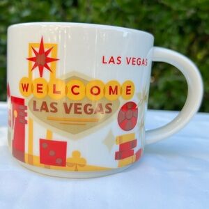 Starbucks Las Vegas “You Are Here Collection” Stackable 14oz Mug Scenic 2014